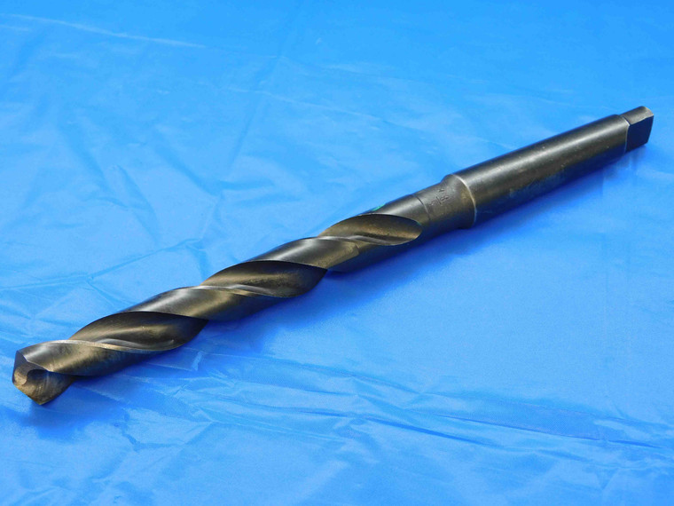 MORSE 5/8 O.D. HSS TWIST DRILL BIT MORSE TAPER #2 SHANK 4 1/8 LOC .625 MT2 USA - JC1329CT2