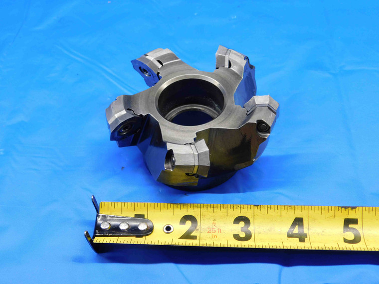 ISCAR 3" O.D. FACE MILL F45KT-D3.0-1.00-R07 1" PILOT HOLDS 5 INSERTS 3.0 - BR2980BP3