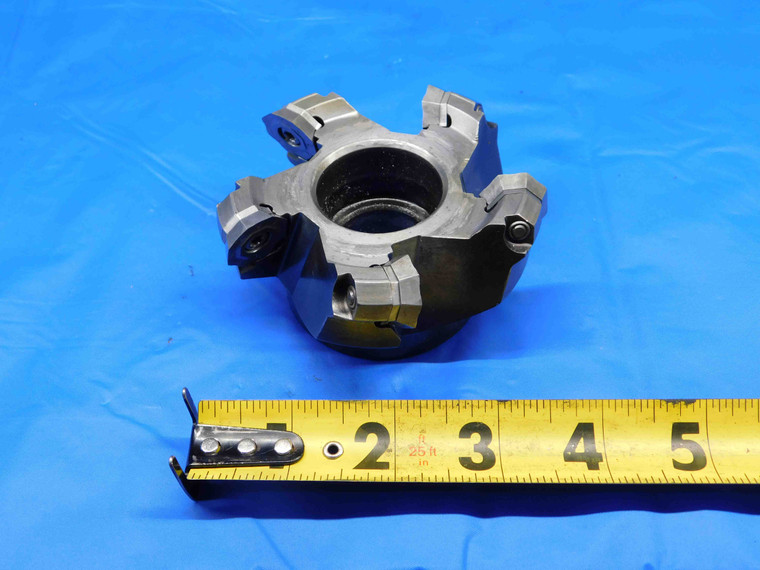 ISCAR 3" O.D. FACE MILL F45KT-D3.0-1.00-R07 1" PILOT HOLDS 5 INSERTS 3.0 - BR2984BP3