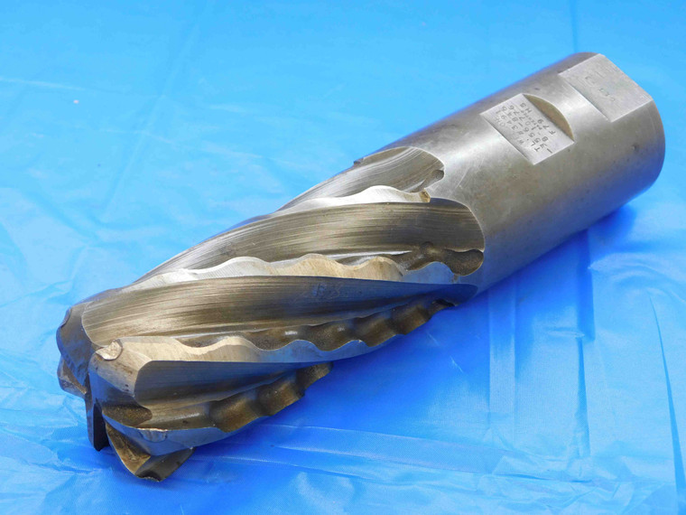 WELDON 1.92 O.D. CORNER RADIUS ROUGHING HSS END MILL 2" SHANK 6 FL 3491-3556-846 - JC1377BY2