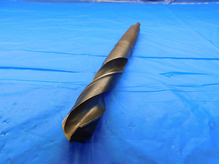 STANDARD 15/16 O.D. HSS TWIST DRILL BIT MORSE TAPER #3 SHANK .9375 MT3 USA MADE - BT1837LVR
