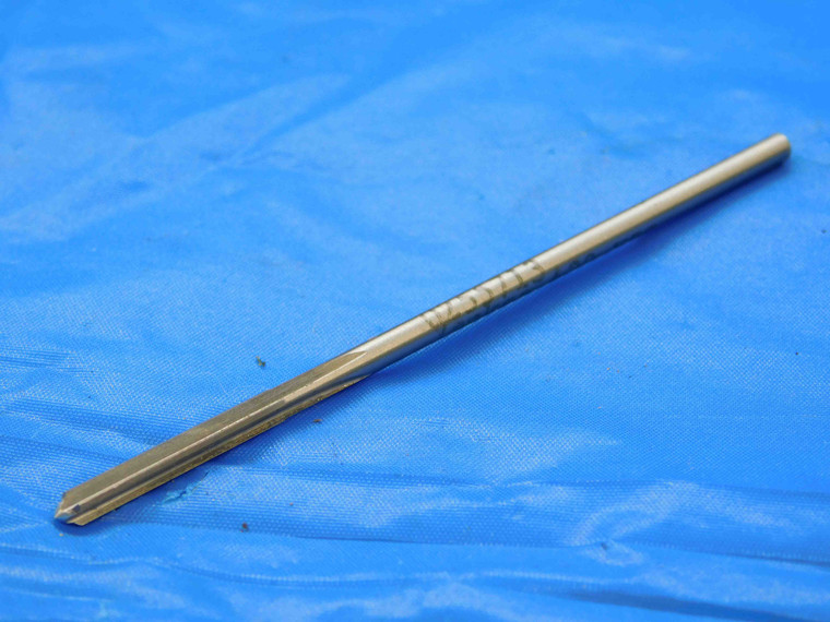 YANKEE 0.1261 O.D. HSS CHUCKING REAMER 4 FLUTE .1261 1/8 .1250 +.0011 OVERSIZE - JC1387BS3