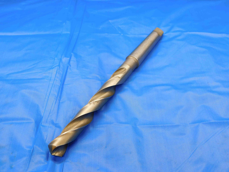 MORSE 39/64 O.D. HSS TWIST DRILL BIT MORSE TAPER #2 SHANK 4 1/4 LOC .6093 MT2 - CB1628AE1