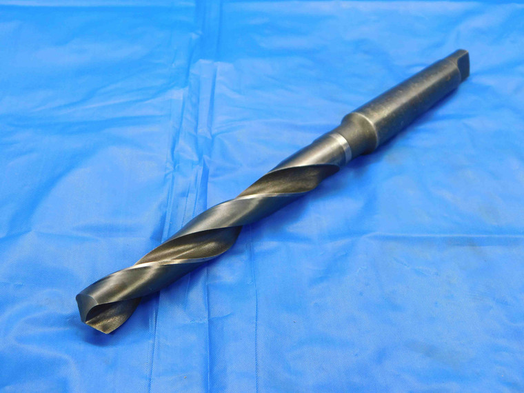 15mm HSS TWIST DRILL BIT MORSE TAPER #2 SHANK 3 1/2 LOC 8 3/4 OAL MT2 - CB1659AE1