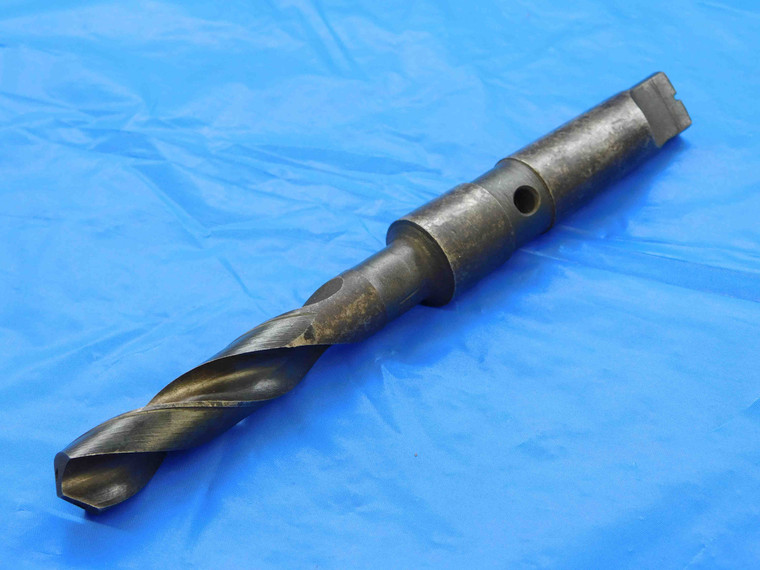 WHITMAN & BARNES 21/32 O.D. HSS COOLANT DRILL BIT MORSE TAPER #3 .6562 MT3 USA - JC1456AB3
