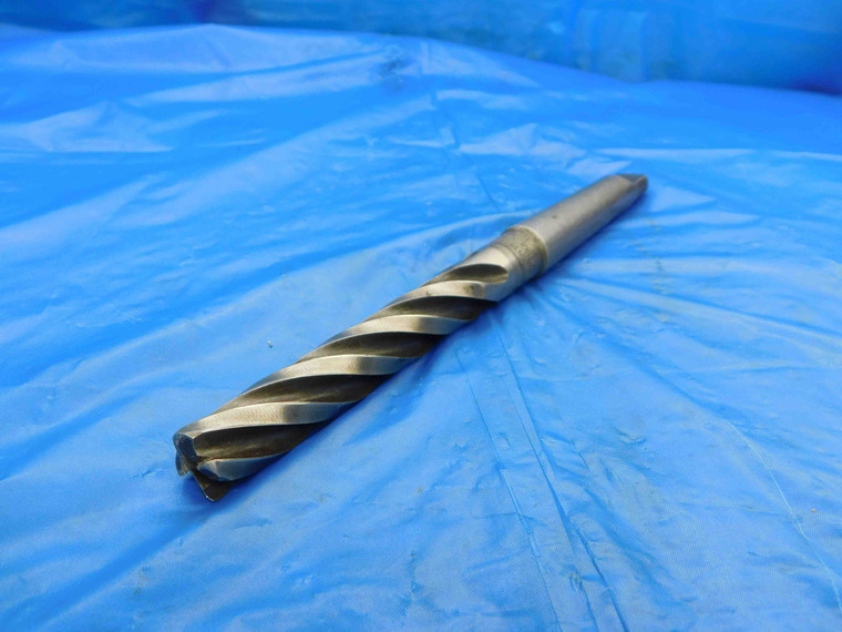 UNION 0.645 O.D. HSS FLAT BOTTOM TWIST DRILL BIT MORSE TAPER #2 SHANK .645 MT2 - CB1733AR3