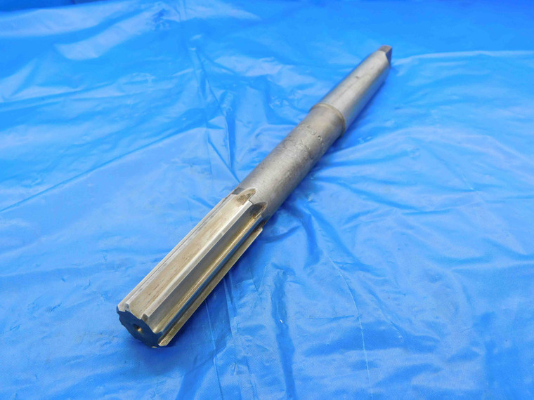 ARROW 0.9088 OD HSS REAMER MT3 SHANK 8 FL .9088 .9063 +.0025 OVERSIZE 23 mm - CB1738AR3