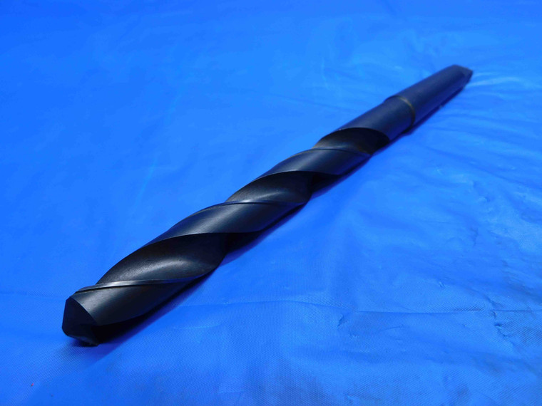 43/64 O.D. HSS TWIST DRILL BIT MORSE TAPER #2 SHANK 4 3/4 LOC .6718 MT2 USA MADE - SR0258AR1