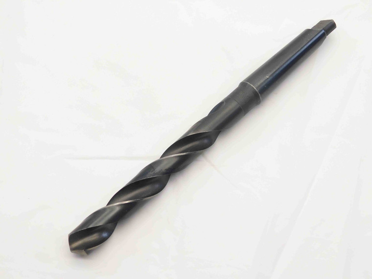 CHICAGO-LATROBE 21/32 O.D. HSS TWIST DRILL BIT MORSE TAPER #2 SHANK .6562 MT2 - SR0259AR1