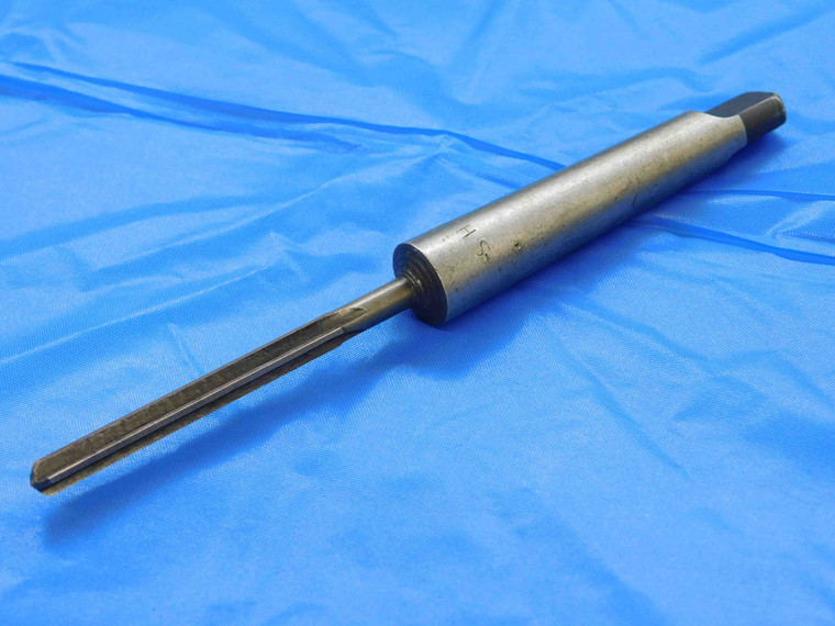 MORSE 3/16 O.D. HSS REAMER MORSE TAPER #1 SHANK 4 FLUTE MT1 .1875 ONSIZE USA - JC1669AR3