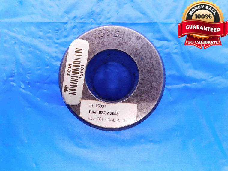 1.0005 CLASS X MASTER PLAIN BORE RING GAGE 1.0000 +.0005 OVERSIZE 1.0 25.413 mm - BT2234AC4