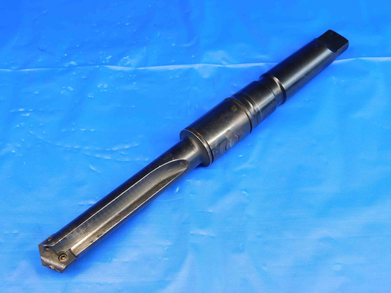 AMEC 45/64 - 15/16 O.D. INDEXABLE SPADE DRILL 22010S-003I MT3 SHANK SERIES #1 - BR3361BQ3