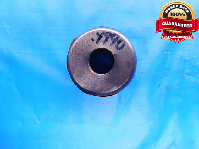 .4990 MASTER PLAIN BORE RING GAGE .5000 -.0010 UNDERSIZE 1/2 12.675 mm .499 - BT2288BT3