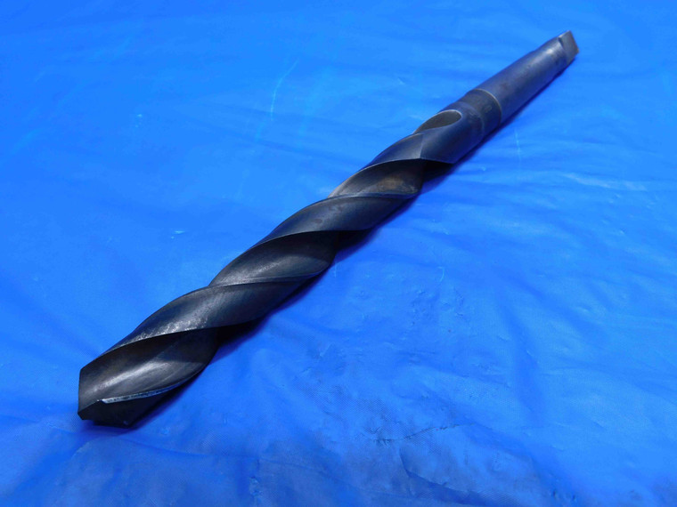 NATIONAL 47/64 O.D. HSS TWIST DRILL BIT MORSE TAPER #2 SHANK .7343 MT2 USA MADE - SR0313AR1