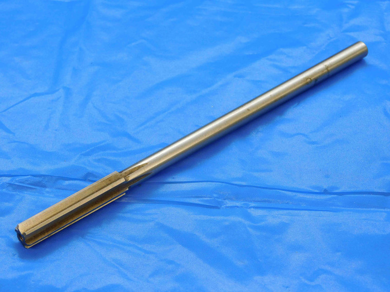 ALVORD POLK 0.3938 OD HSS REAMER 6 FL .3938 25/64 .4063 -.0125 UNDERSIZE 10 mm - JC1737CP2