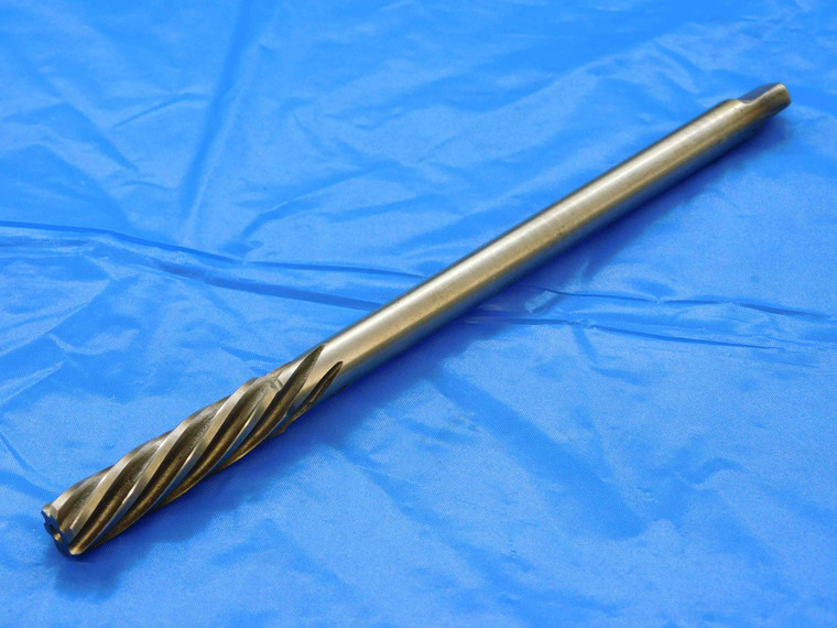 PUTNAM 7/16 O.D. HSS CHUCKING REAMER SPIRAL 6 FLUTE .4375 ONSIZE 11 mm MILLING - JC1784AR3