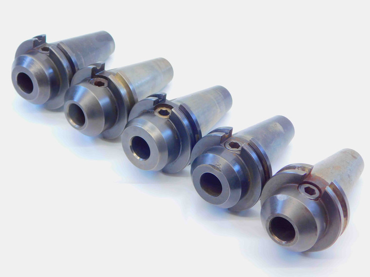5pc LOT OF CAT40 3/4 ID SOLID END MILL TOOL HOLDER 1.75" PROJECTION .75 STUB - BT2325LVR