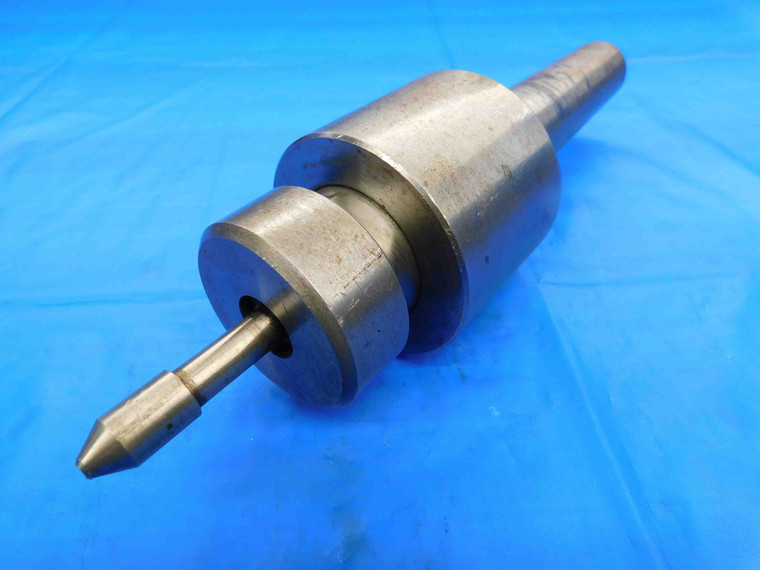 LIVE CENTER LATHE TOOL WITH INTERCHANGEABLE TIP 2 1/2" BODY MORSE TAPER #4 SHANK - BT2318AY3