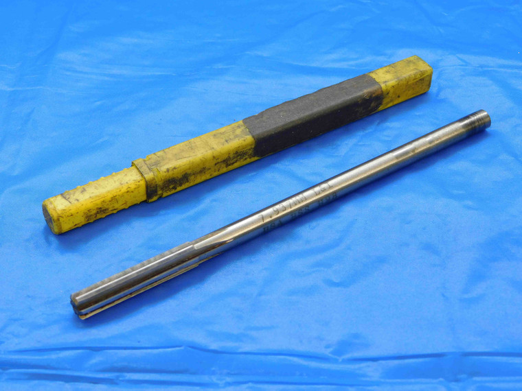 L&I 5/16 O.D. HSS CHUCKING REAMER 6 FLUTE .3125 ONSIZE 8 mm CNC MILLING USA MADE - JC1823AR3