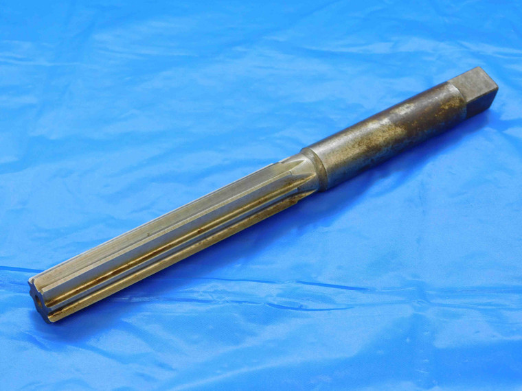 CLEVELAND TWIST DRILL CO. 21/32 O.D. HSS HAND REAMER 8 FLUTE .6562 CNC MILLING - JC1847AR3