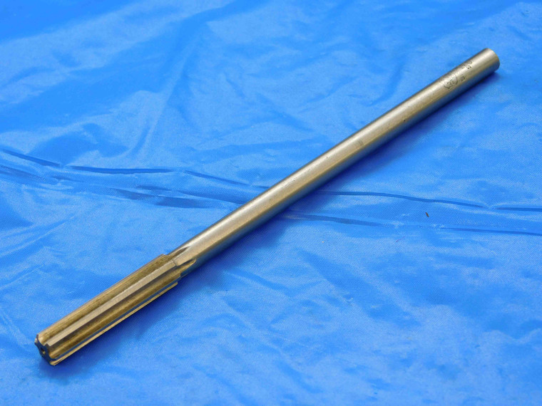 STANDARD TOOL CO. 0.3437 OD HSS REAMER 6 FL .3437 11/32 .3438 -.0001 UNDERSIZE - JC1890AR3