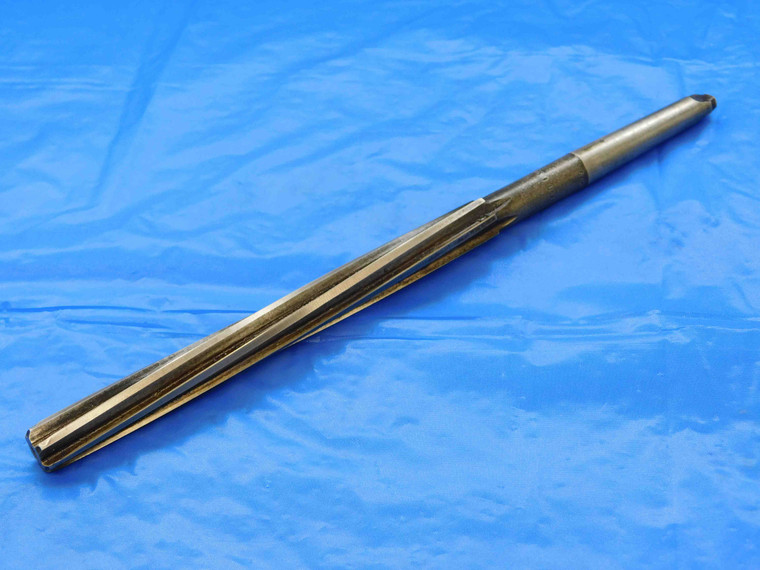 0.562 OD HSS REAMER MT1 SHANK SPIRAL 6 FL .562 .5620 .5625 -.0005 UNDERSIZE - JC1932AR3