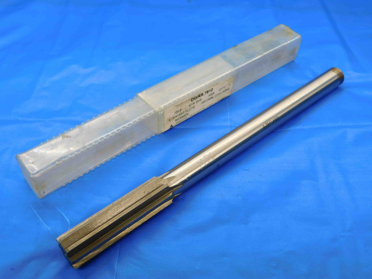 0.7505 O.D. HSS CHUCKING REAMER 8 FLUTE .7505 3/4 .7500 +.0005 OVERSIZE 19 mm - CB2287AD4