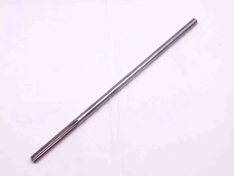 0.249 O.D. HSS CHUCKING REAMER 6 FLUTE .249 .2490 1/4 .2500 -.0010 UNDERSIZE - JC1974AD4