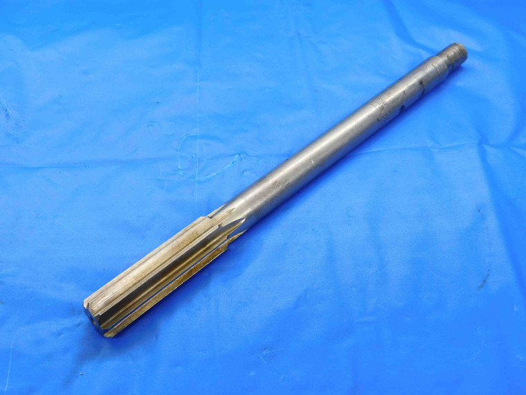 CLEVELAND 0.6565 OD HSS CHUCKING REAMER 8 FL .6565 21/32 .6563 +.0002 OVERSIZE - CB2301AR3