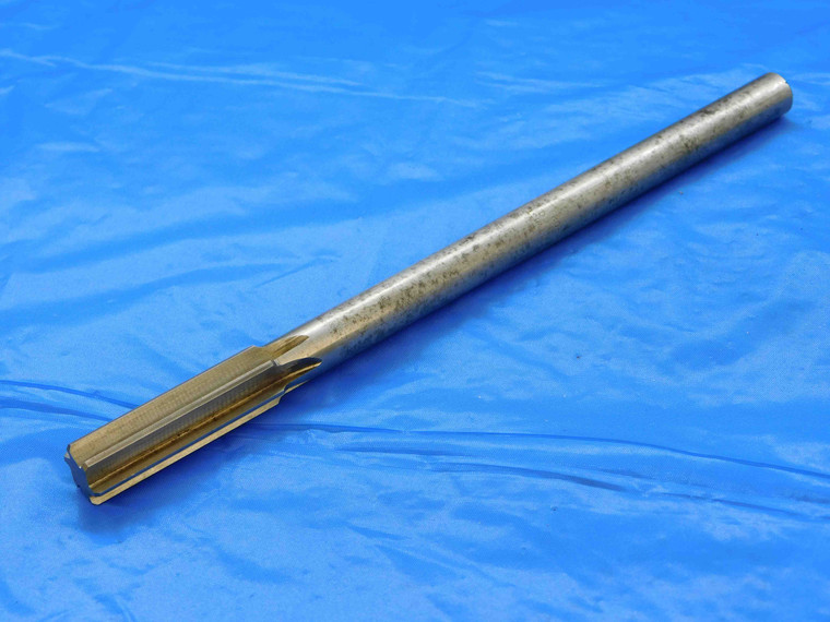 UNION TWIST DRILL CO. 17/32 O.D. HSS CHUCKING REAMER 6 FLUTE .5312 ONSIZE CNC - JC1994AD4