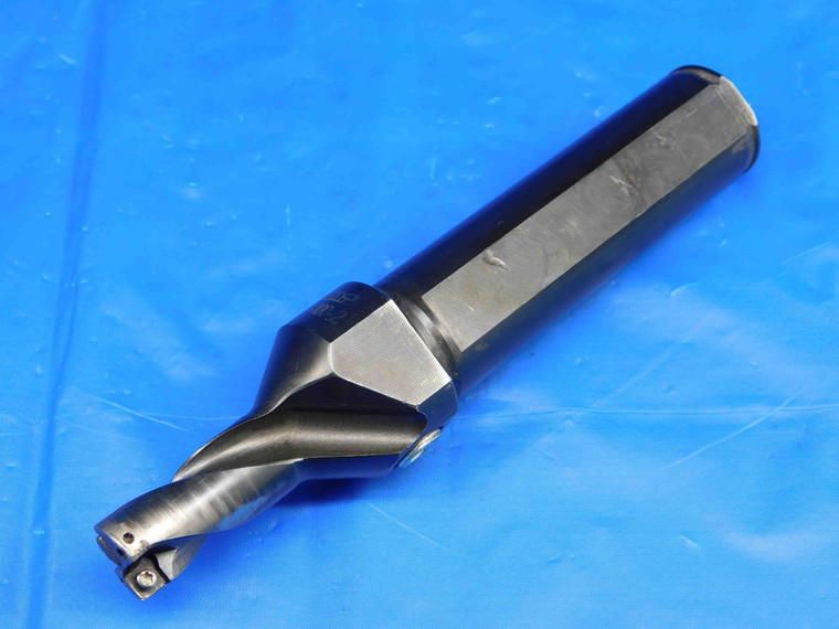 ISCAR 5/8 O.D. COOLANT INDEXABLE INSERT DRILL DR062-125-100-2 1" SHANK 2 FL .625 - BR3521AE4