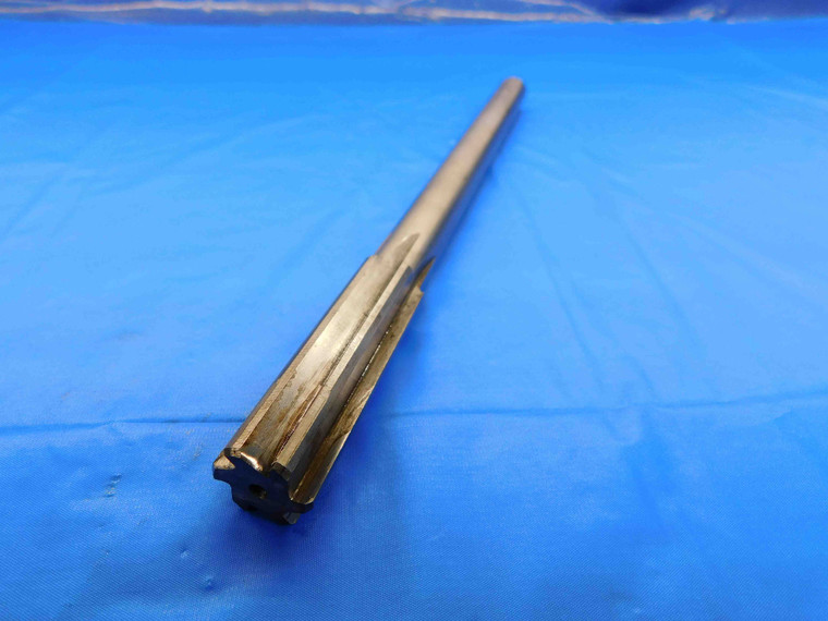 HANNIBAL 0.6885 OD HSS CARBIDE TIPPED REAMER 6 FL .6885 .6875 +.0010 OVERSIZE - BT2507AR3