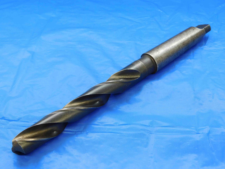 NATIONAL 51/64 O.D. HSS TWIST DRILL BIT MORSE TAPER #3 SHANK .7968 MT3 USA MADE - JC2055AY3