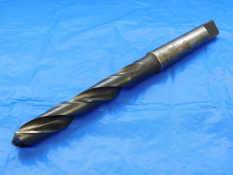 CLEVELAND 53/64 O.D. HSS TWIST DRILL BIT MORSE TAPER #3 SHANK 5" LOC .8281 MT3 - JC2045AY3