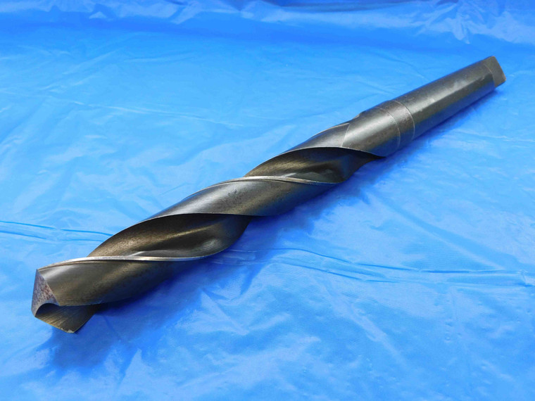 1 21/64 O.D. HSS TWIST DRILL BIT MORSE TAPER #4 SHANK 7 7/8 LOC 1.3281 MT4 - JC2109AF4