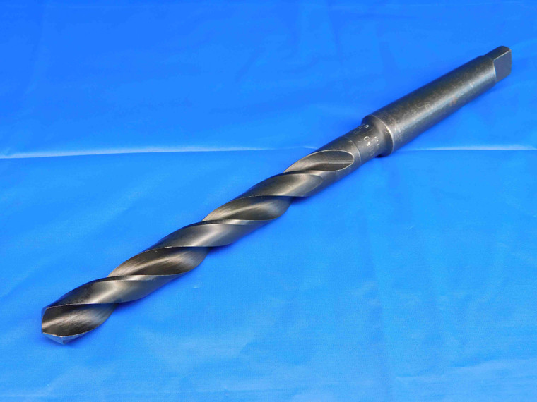 PTD 14.50mm HSS TWIST DRILL BIT IJ MORSE TAPER #2 SHANK 4 1/2 LOC 9" OAL MT2 - BR3597BR3