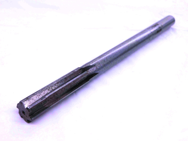 5/8 OD HSS CARBIDE TIPPED REAMER 9/16 SHANK 6 FL .625 .6250 ONSIZE 16 mm - SR0407AF4