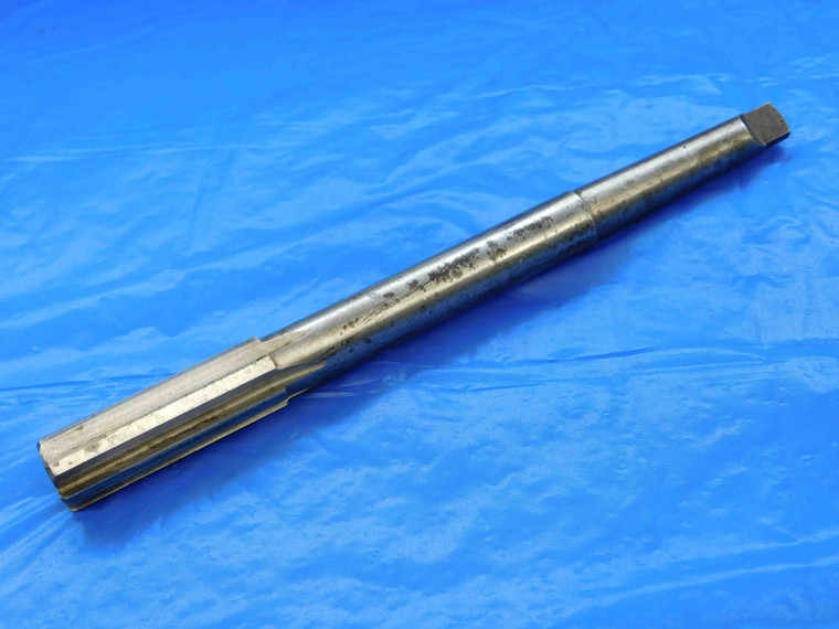 0.8734 OD HSS CARBIDE TIPPED REAMER MT2 SHANK 6 FL .8734 .8750 UNDERSIZE CNC - JC2175AY3