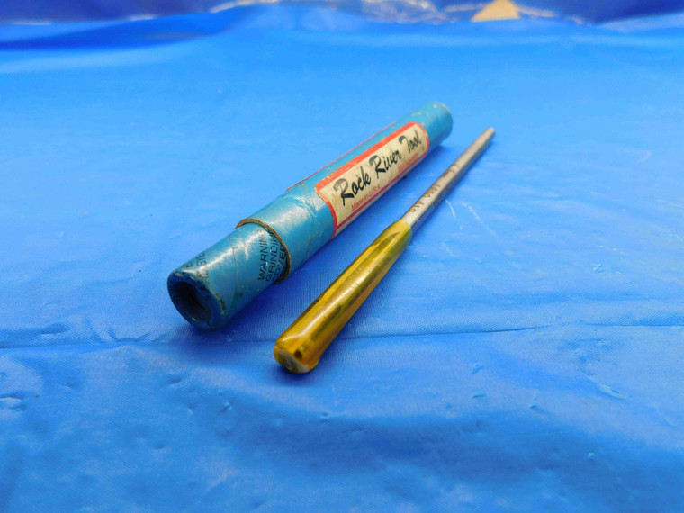 NEW ROCK RIVER TOOL 4.8MM OD HSS CARBIDE TIPPED REAMER 4 FL METRIC CNC - BT2678AF4