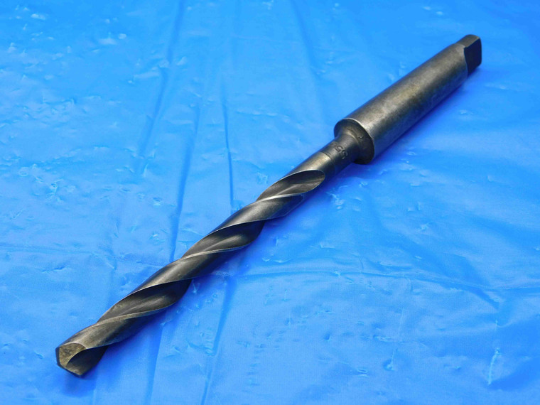 UNION TWIST 27/64 OD HSS TWIST DRILL BIT 556 MORSE TAPER #2 SHANK .4218 MT2 USA - CB2543AY3