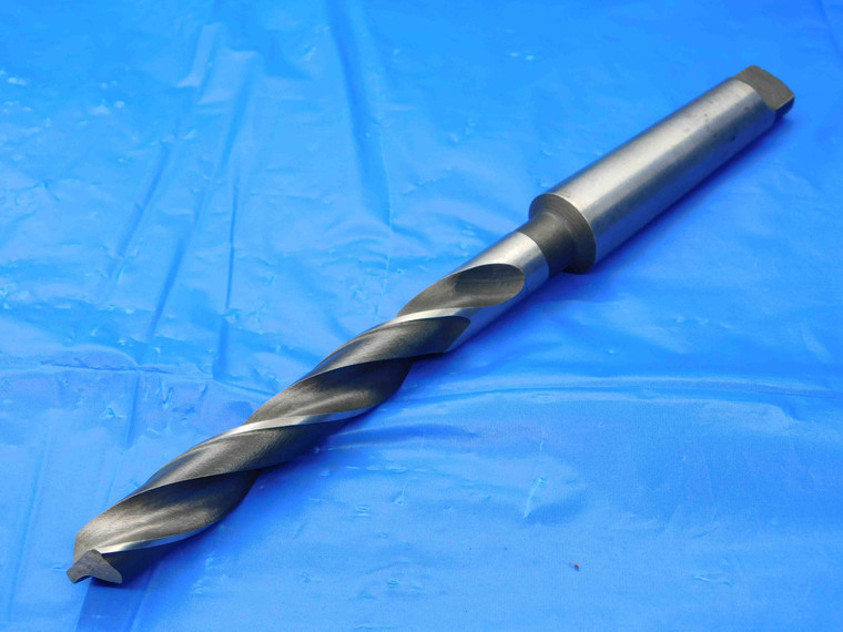 21/32 O.D. HSS TWIST DRILL BIT MORSE TAPER #3 SHANK 4 1/2 LOC .6562 MT3 - CB2545AY3