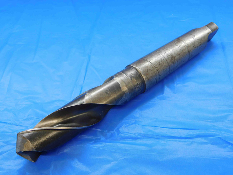 NATIONAL 1 3/16 O.D. HSS TWIST DRILL BIT MORSE TAPER #4 SHANK 1.1875 MT4 USA - JC2203AY3