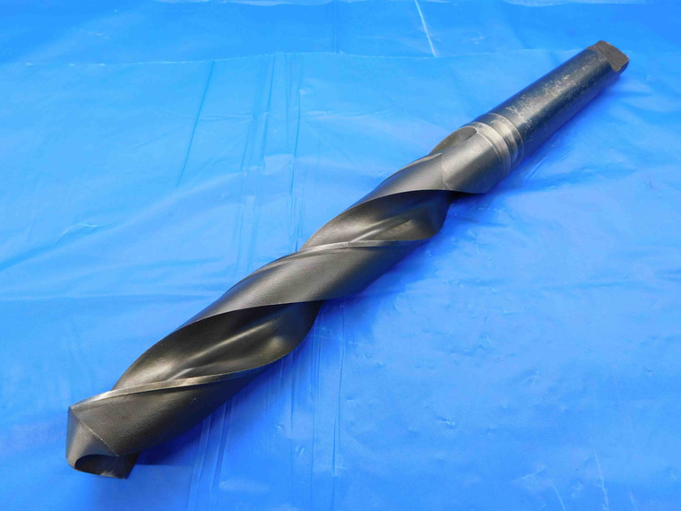 CLEVELAND 1 23/64 O.D. HSS TWIST DRILL BIT MORSE TAPER #4 SHANK 1.3593 MT4 USA - CB2627AY3