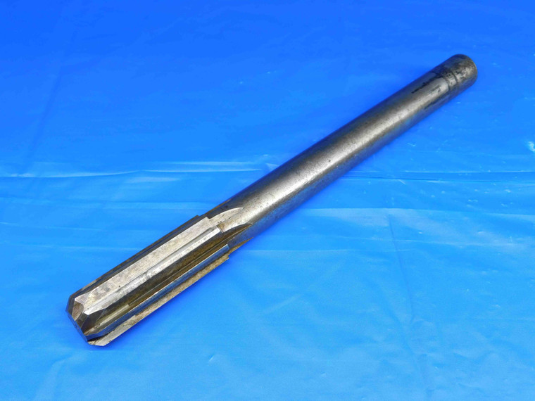 SUPER 1.0005 O.D. HSS CARBIDE TIPPED REAMER 8 FL .0005 1.0000 +.0005 OVERSIZE - BR3882AF4
