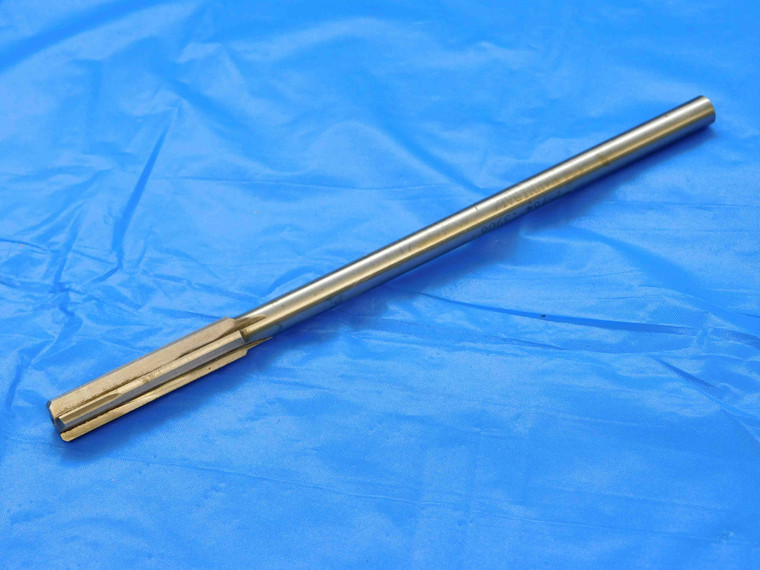 HANNIBAL 0.3905 OD HSS CARBIDE TIPPED REAMER 4 FL .3905 .3750 OVERSIZE 10 mm - JC2242AR3