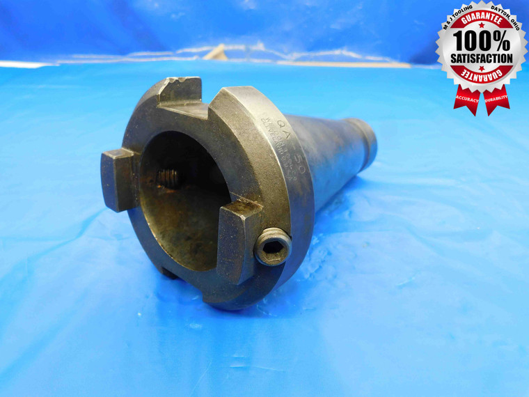 NMTB50 WELDON QA-50 MASTER QUICK CHANGE TOOL HOLDER STUB LENGTH 1 1/4 PROJECTION - BT2770BC3