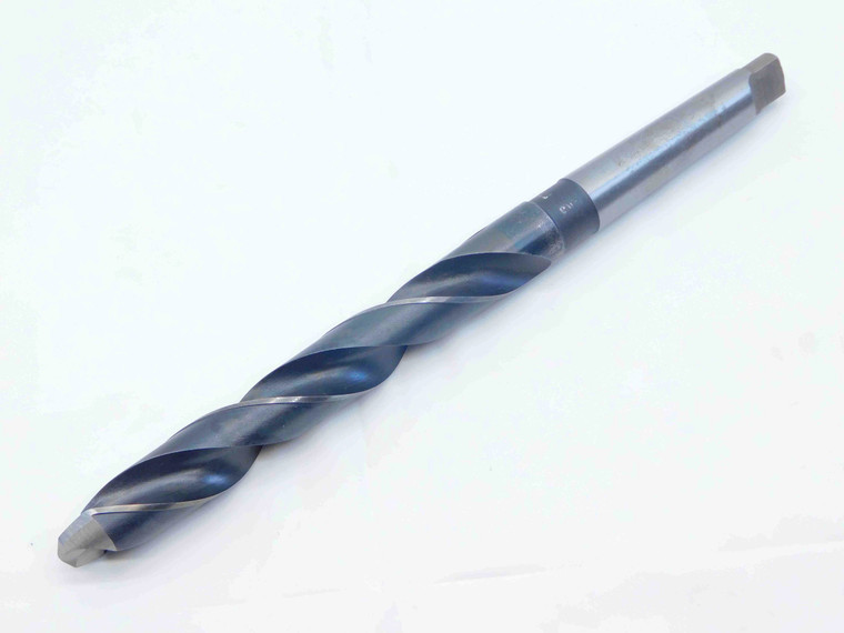 PTD 3/4 O.D. HSS TWIST DRILL BIT MORSE TAPER #2 SHANK 5 3/4 LOC 10" OAL .75 MT2 - CB2689LVR