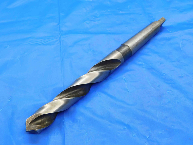 ATM 47/64 O.D. HSS TWIST DRILL BIT MORSE TAPER #2 SHANK 4 1/4 LOC .7343 MT2 - CB2702LVR