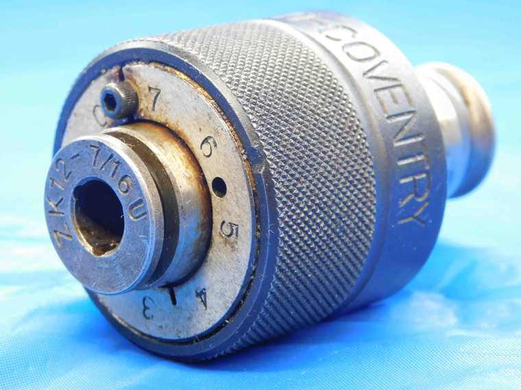 NIKKEN COVENTRY #1 QUICK CHANGE TAPPING COLLET ZK12-7/16U SIZE 7/16 ADAPTER - JC2301AF4