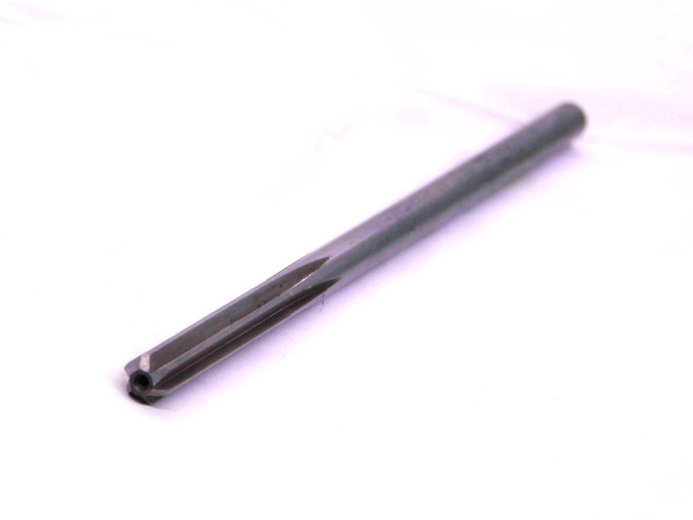 0.249 OD HSS REAMER 0.235 SHANK 6 FLUTE .249 .2490 1/4 .2500 -.0010 UNDERSIZE - JC2347AY3